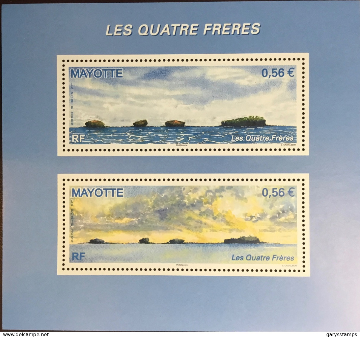 Mayotte 2009 Four Brothers Sheetlet MNH - Unused Stamps