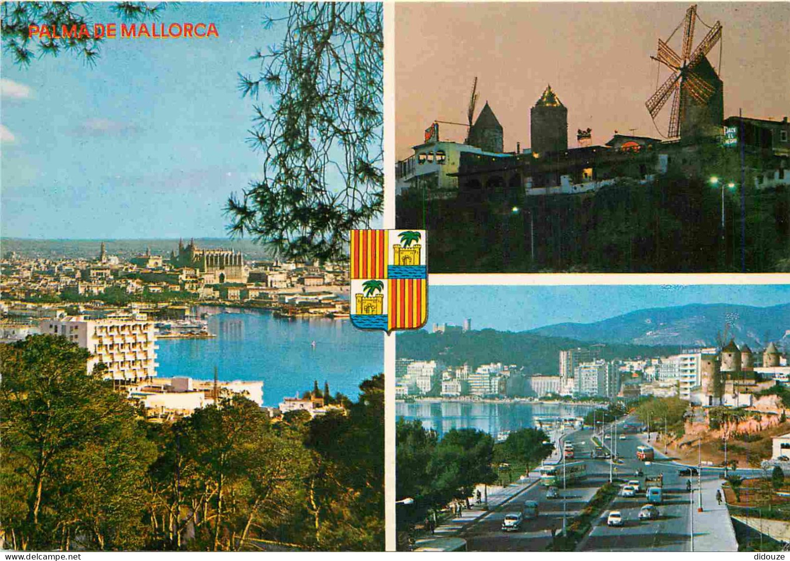 Espagne - Espana - Islas Baleares - Palma De Mallorca - Multivues - Blasons - CPM - Voir Scans Recto-Verso - Palma De Mallorca