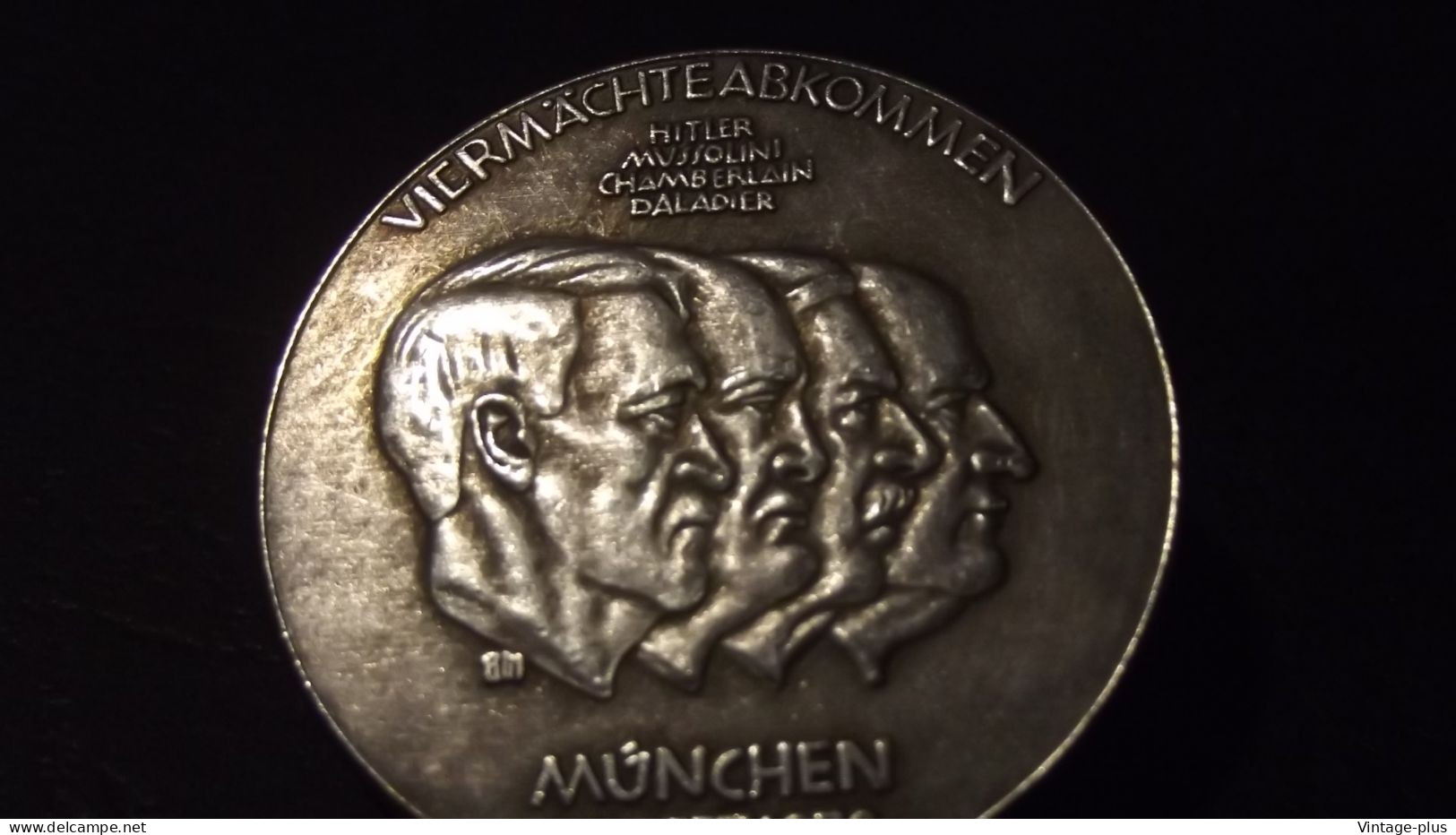 GERMANIA 3° REICH MONETA COMMEMORATIVA VIERMACHTE ABKOMMEN MUNCHEN1938 - HITLER - ALLEMAGNE - DEUTSCHLAND - COD: AB42 - Otros & Sin Clasificación