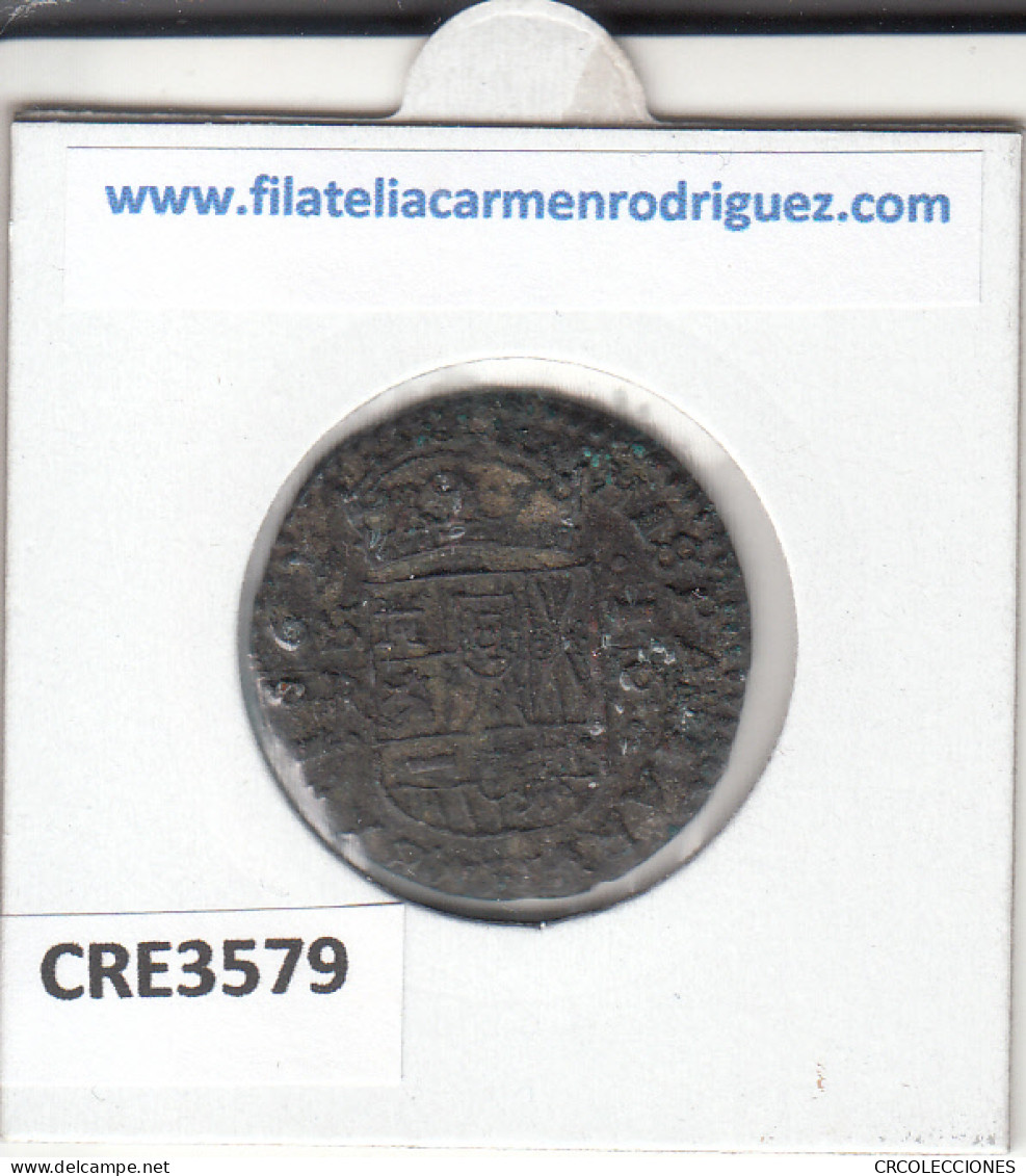 CRE3579 MONEDA ESPAÑA FELIPE IV 16 MARAVEDIS SEVILLA 1662 - Altri & Non Classificati