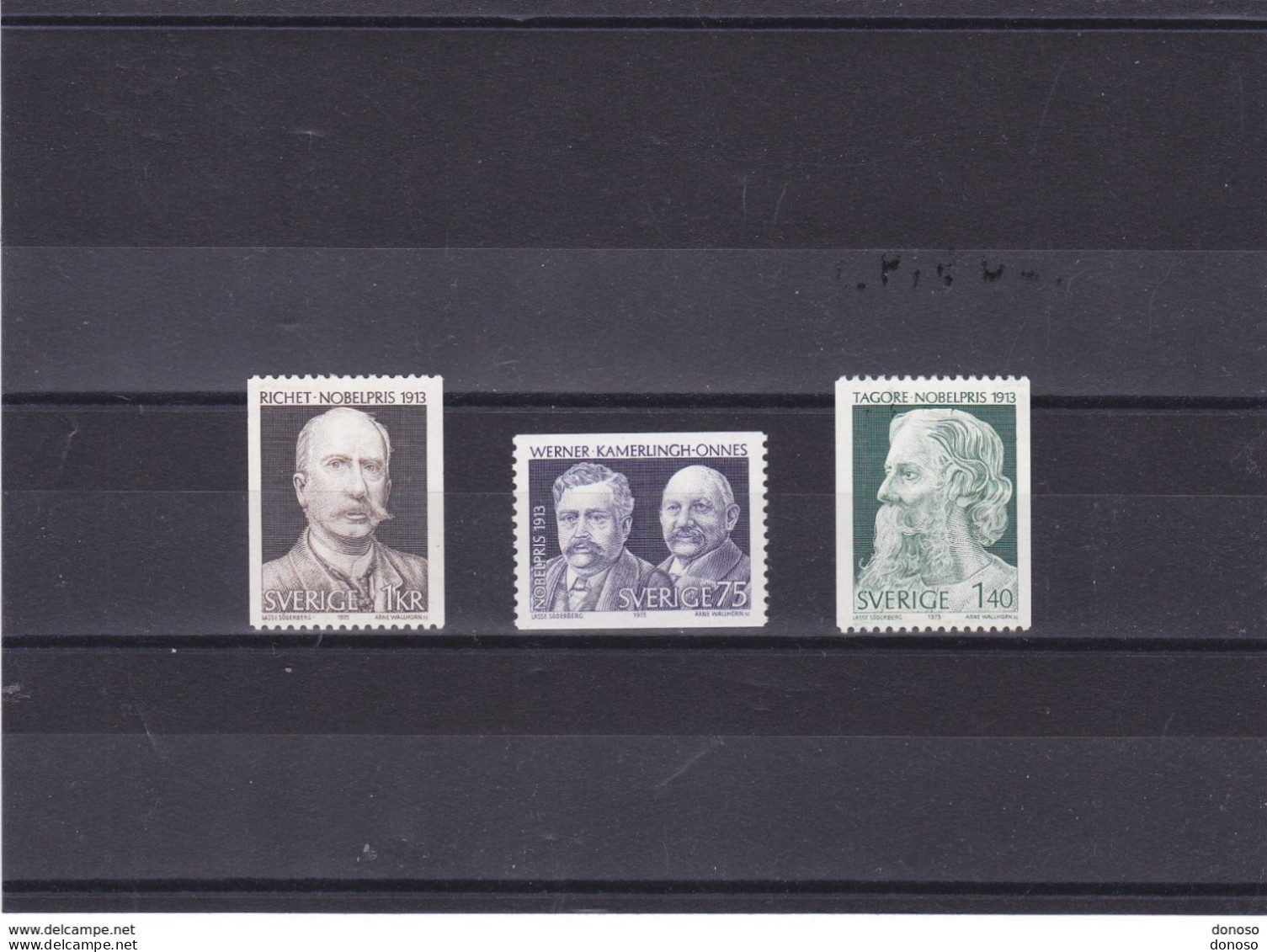 SUEDE 1973 PRIX NOBEL Yvert 812-814, Michel 833-835 NEUF** MNH Cote 3 Euros - Unused Stamps