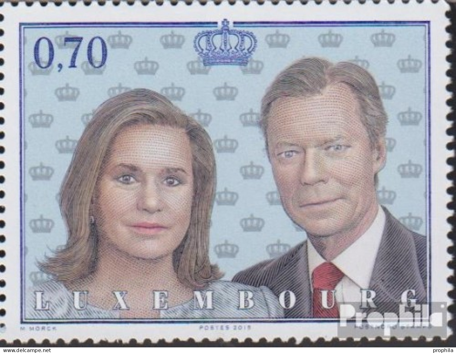 Luxemburg 2068 (kompl.Ausg.) Postfrisch 2015 Jahrestag Thronbesteigung - Unused Stamps