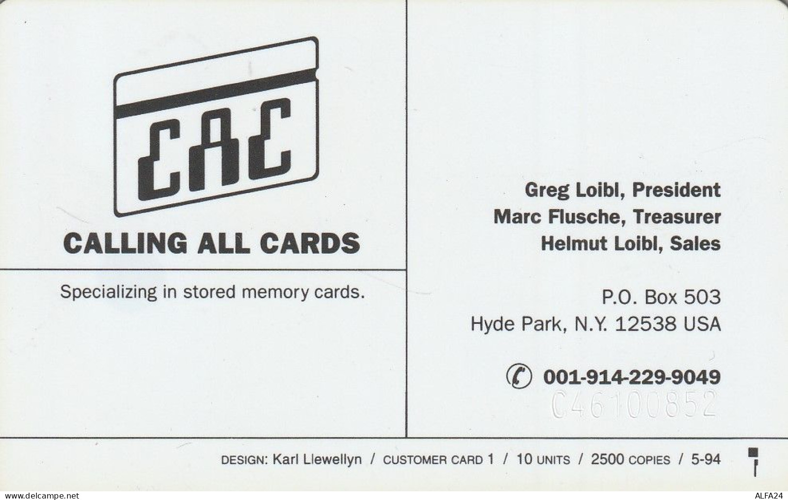 PHONE CARD STATI UNITI  ALASKA CHIP (E80.5.4 - [2] Chip Cards