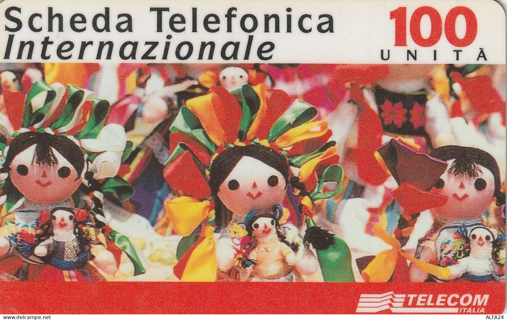 PREPAID PHONE CARD TELECOM 100 ASR  (USP25.7 - [2] Tarjetas Móviles, Prepagadas & Recargos