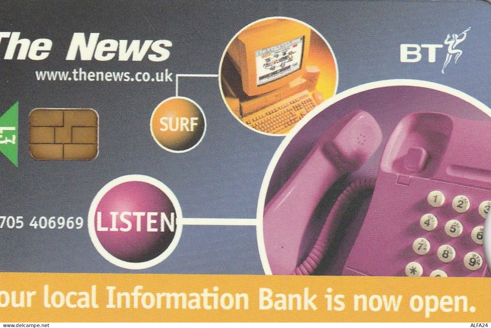 PHONE CARD UK CHIP (E75.18.4 - BT Promotionnelles