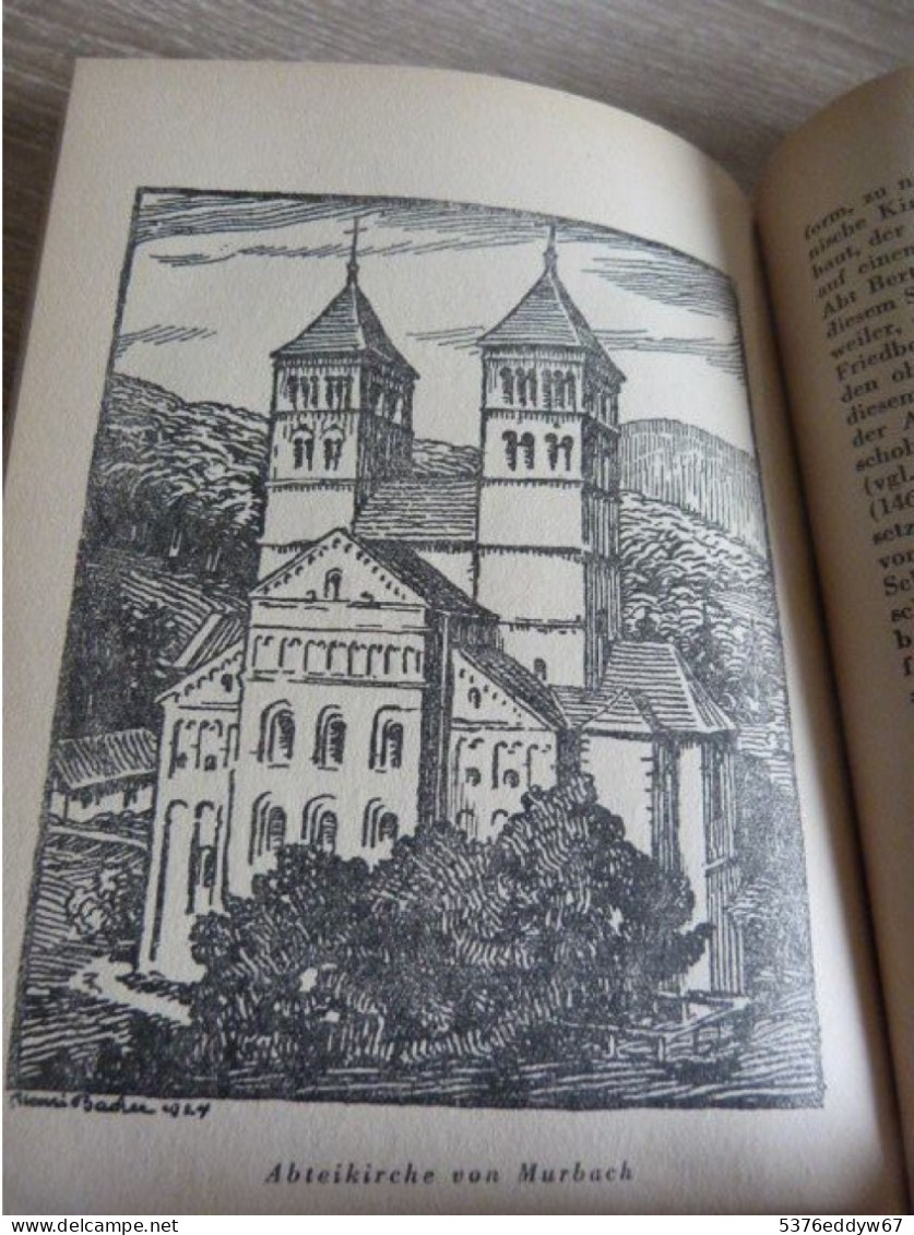 Kirchen Des Gebweilertales. Thann. Rouffach. Guebwiller. Alsace. Henri Bacher - Alte Bücher