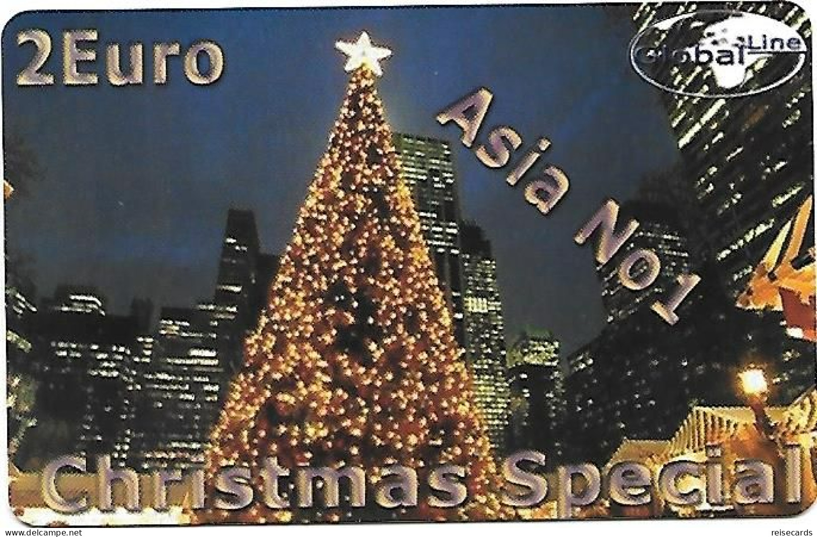 Greece: Prepaid Global Line - Christmas Special, Asia No 1 - Greece