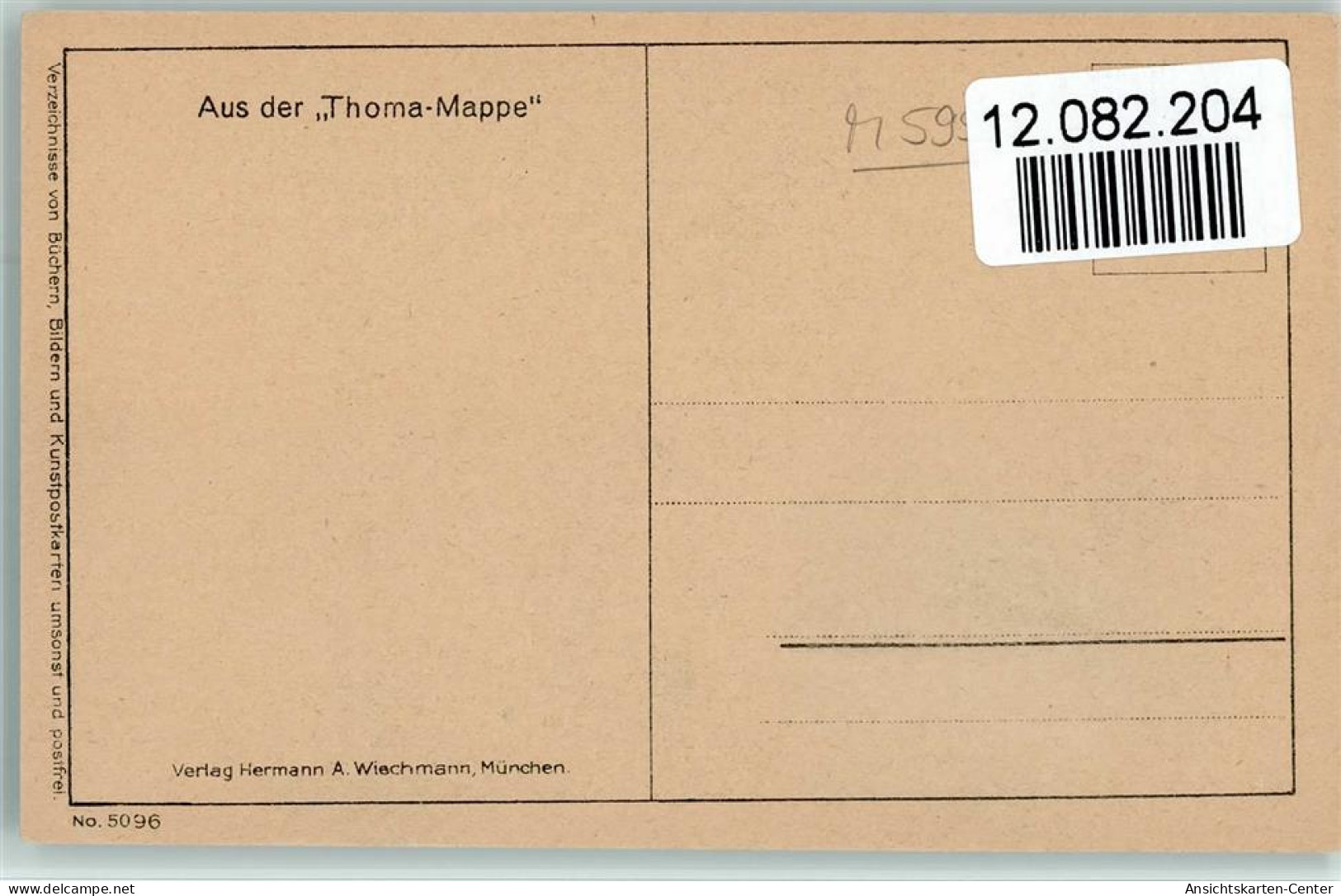12082204 - Thoma Hans Aus Der Thoma Mappe - Quellen - Thoma, Hans