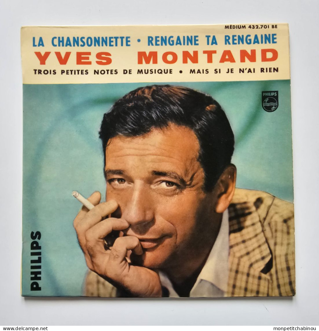 45T YVES MONTAND : La Chansonnette - Sonstige - Franz. Chansons