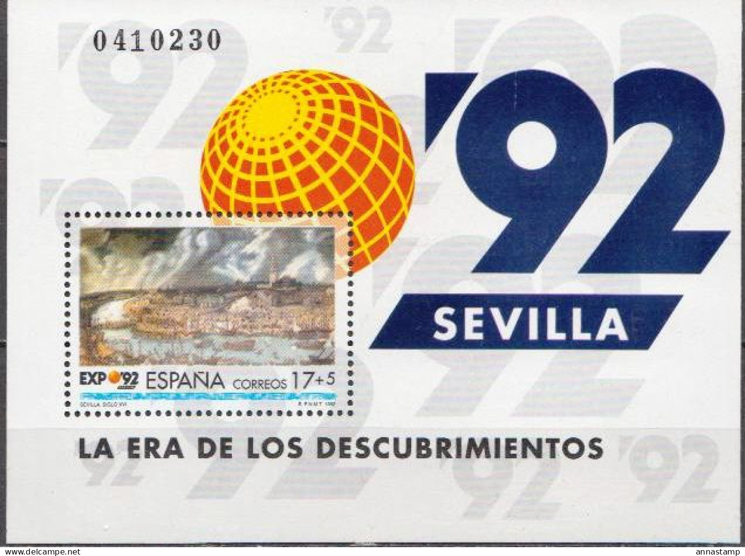 Spain MNH SS - 1992 – Séville (Espagne)