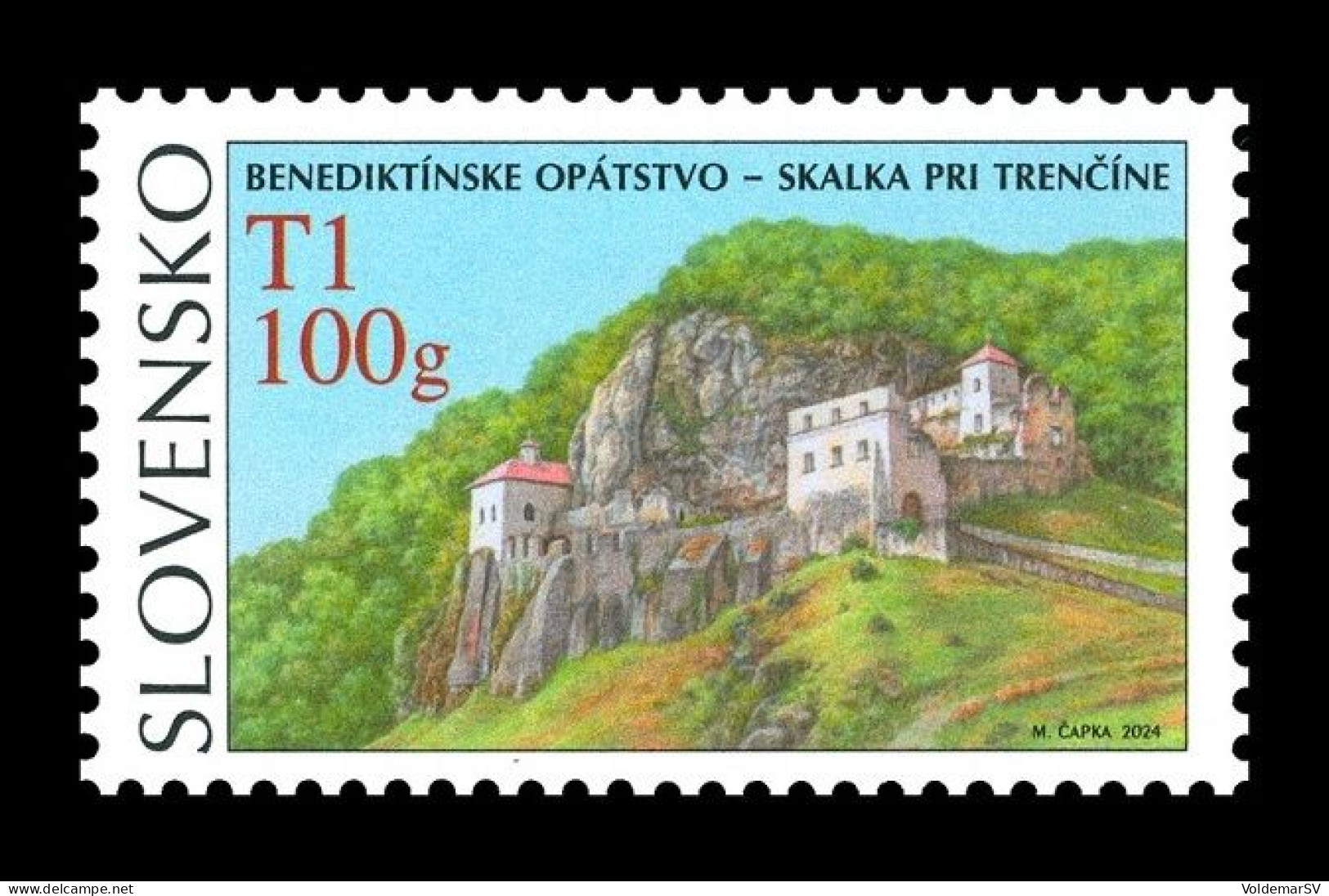 Slovakia 2024 Mih. 1014 Benedictine Abbey At Skalka MNH ** - Ungebraucht