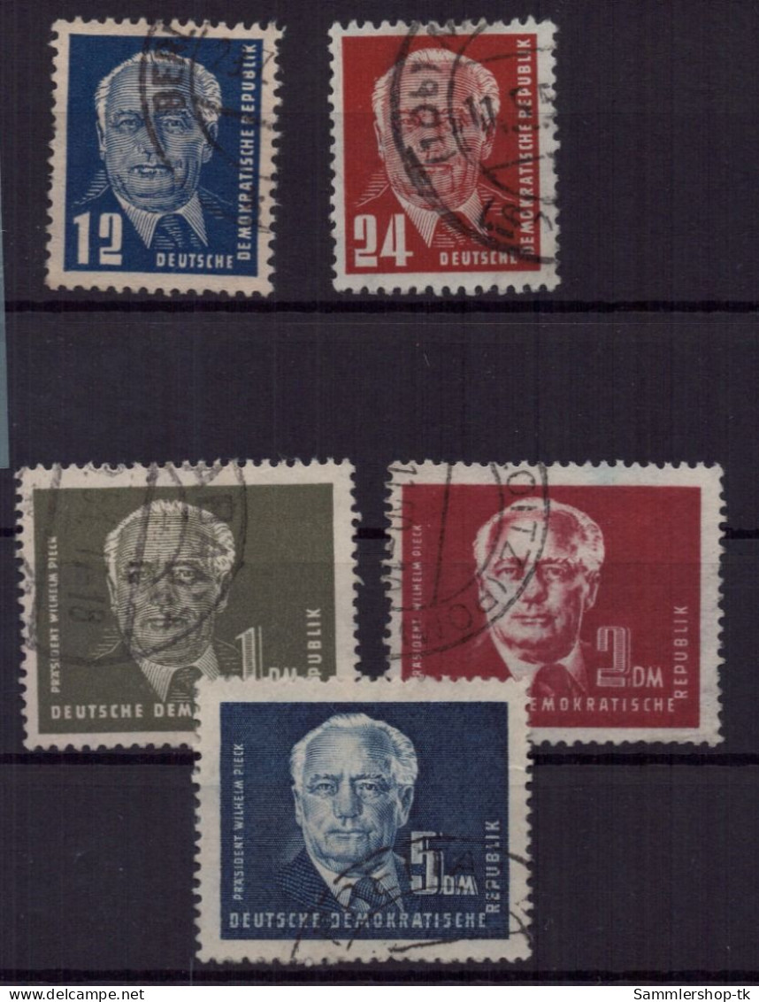 DDR Michel Nr. 251-255, Gestempelt - Andere & Zonder Classificatie