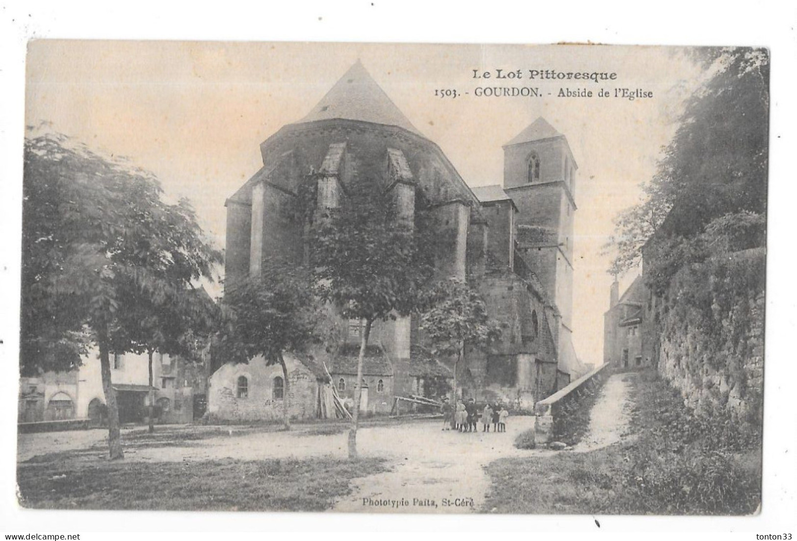 GOURDON - 46 -  Abside De L'Eglise - TOUL 6  - - Gourdon