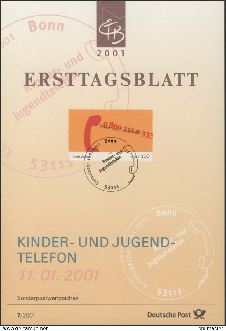 ETB 07/2001 Kinder-, Jugendtelefon - 2001-2010