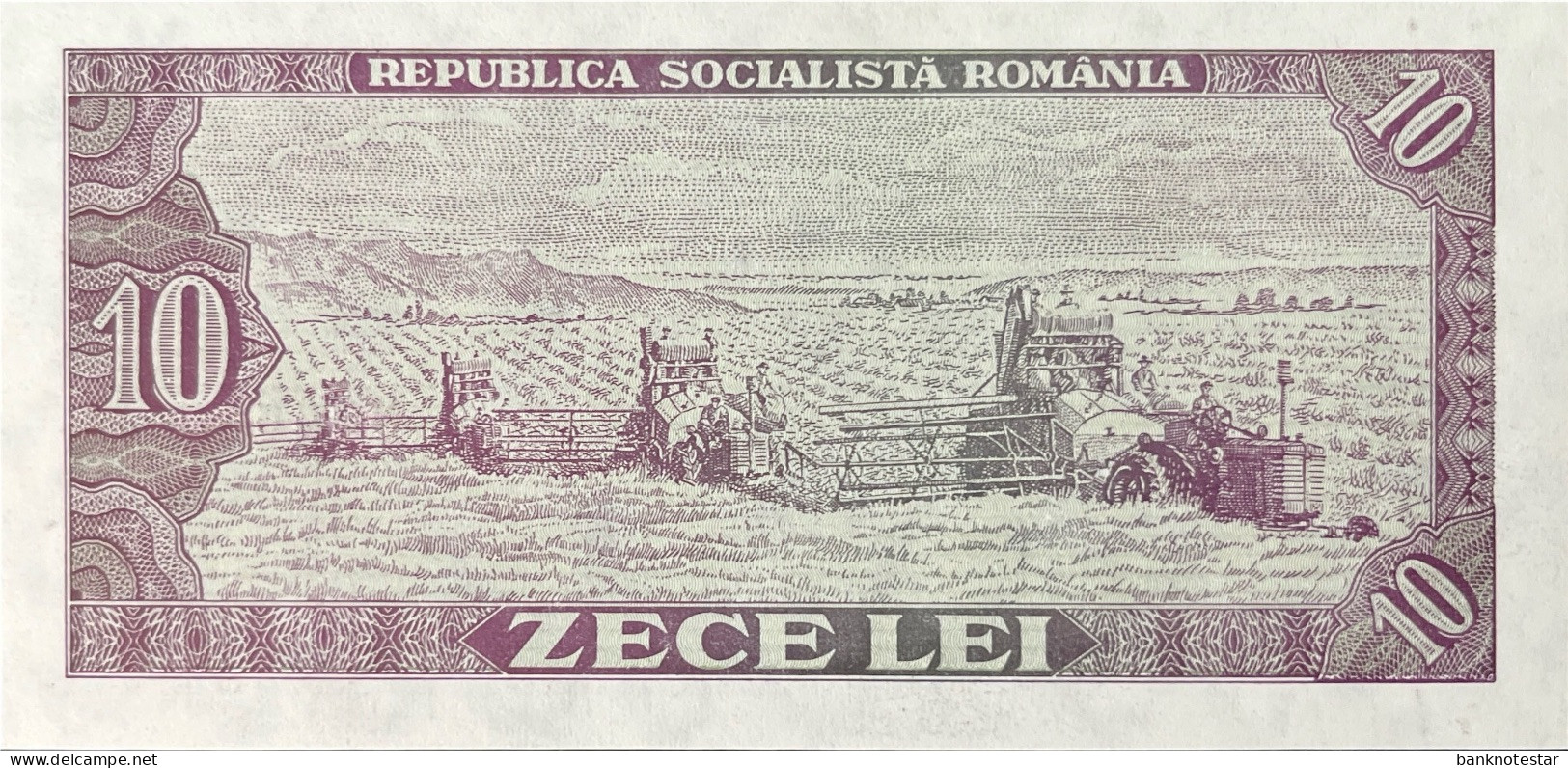 Romania 10 Lei, P-94 (1966) - UNC - Roumanie