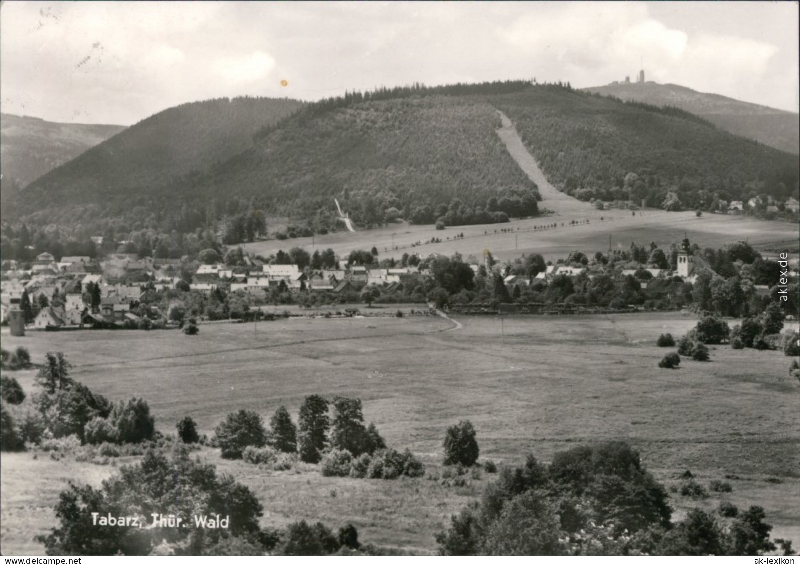 Ansichtskarte Tabarz/Thüringer Wald Panorama-Ansicht 1974 - Tabarz