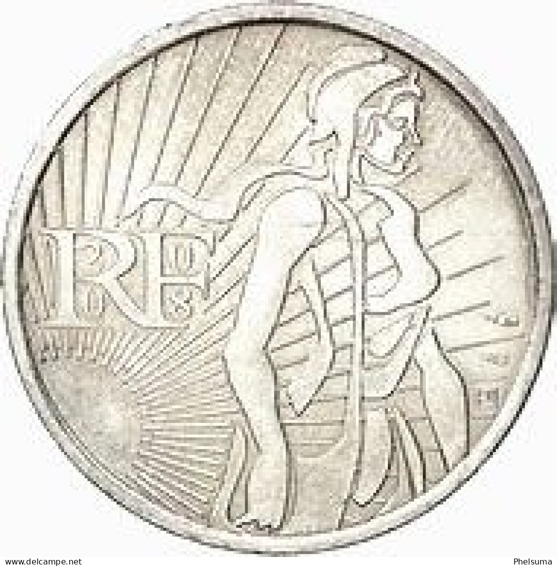 Rare France Piece En Argent Semeuse De 5 Euros (neuve) 2008 - Autres & Non Classés