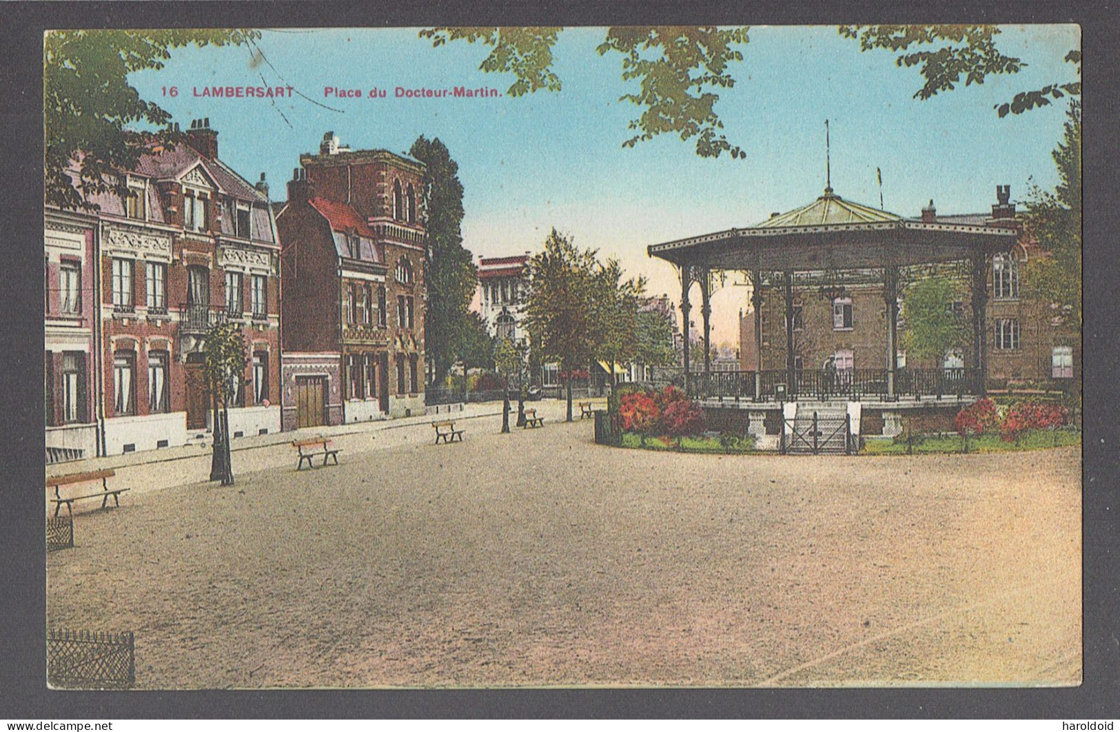 CPA 59 - LAMBERSART - PLACE DU DOCTEUR MARTIN - Lambersart