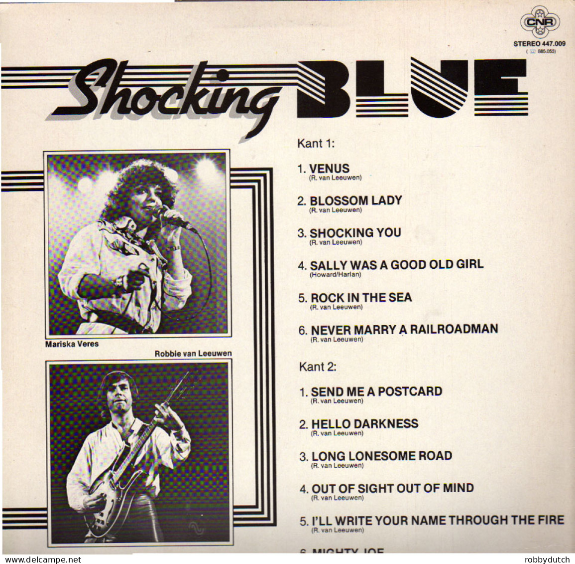 * LP *  SHOCKING BLUE - SAME (CNR) (Holland 1977 EX) - Rock