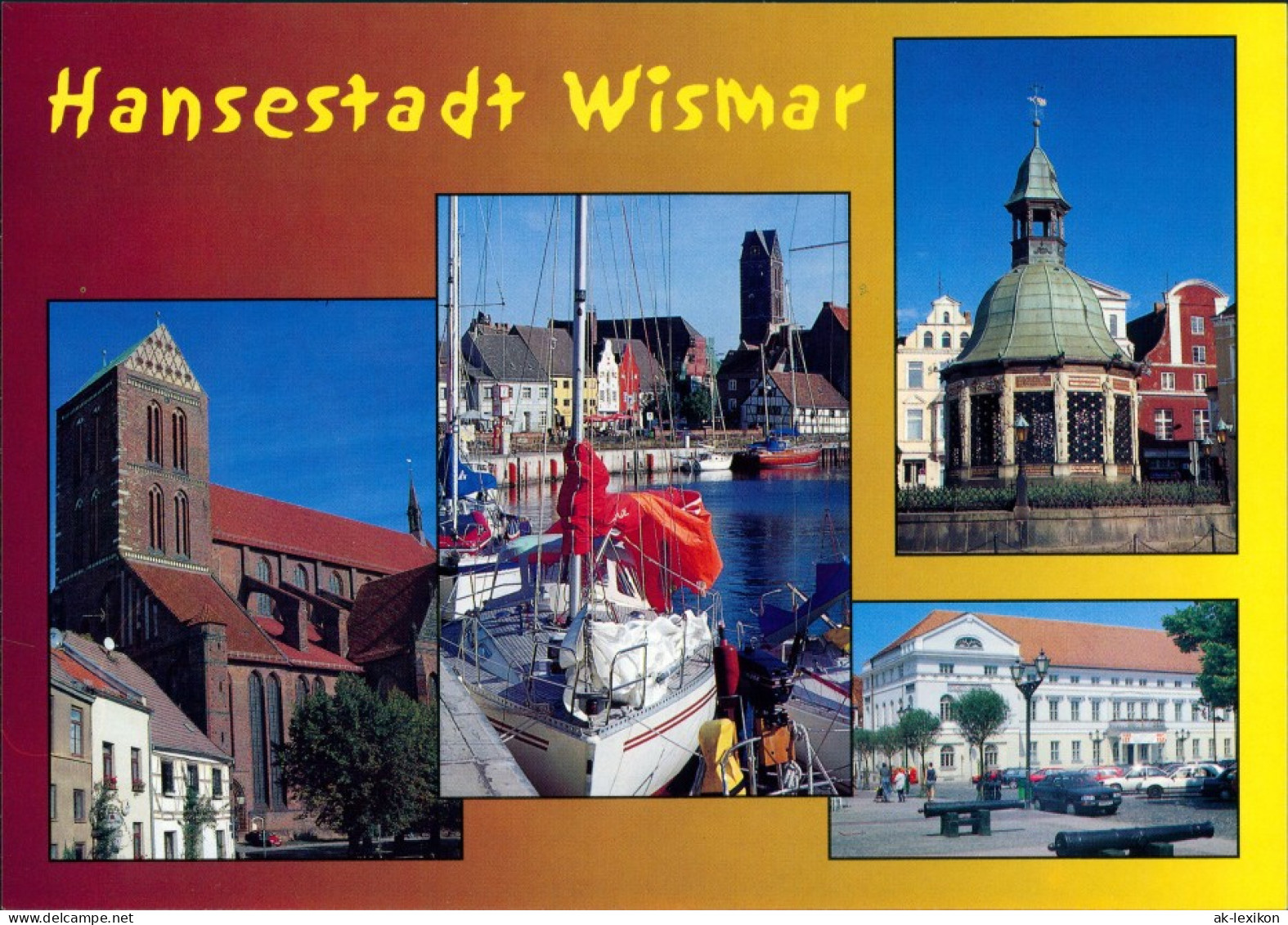 .Mecklenburg-Vorpommern Hanse, Hansestadt Wismar, Ostsee N 198 - Wismar