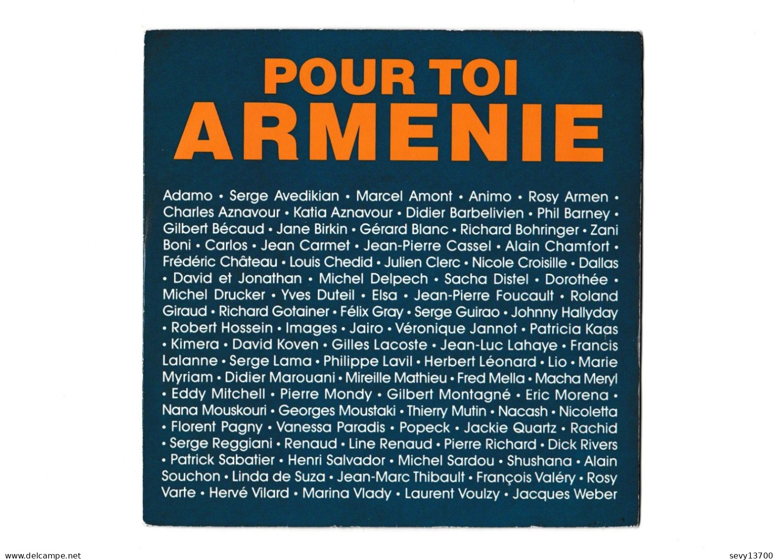 2 Disques 45 Tours Charles Aznavour Pour Toi Arménie Année 1989 Et J'ai Tort BARCLAY 1962 - Autres - Musique Française