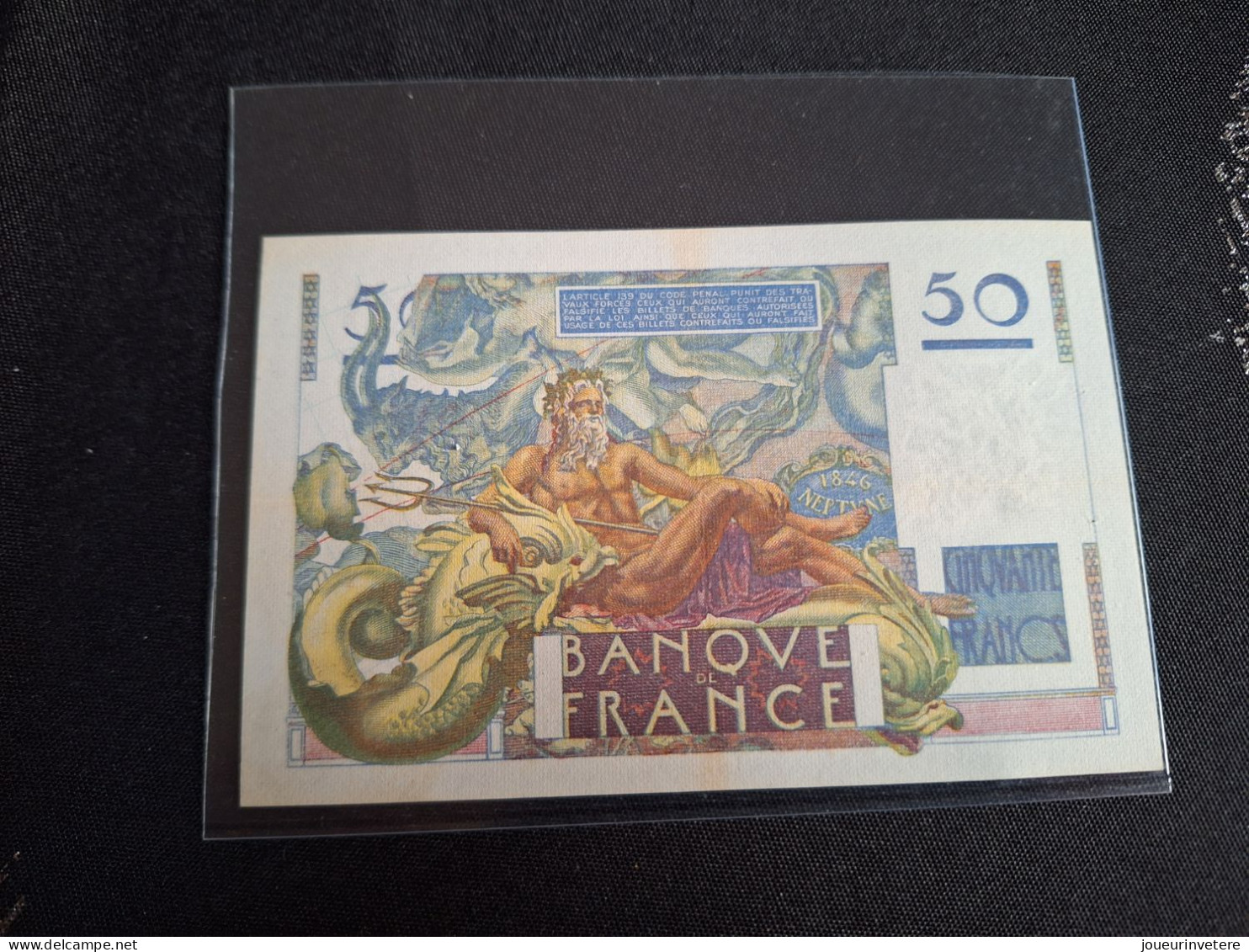 Billets De 50 Francs Le Verrier-A-3/11/1949- U 139  Etat Spl - Other - Europe