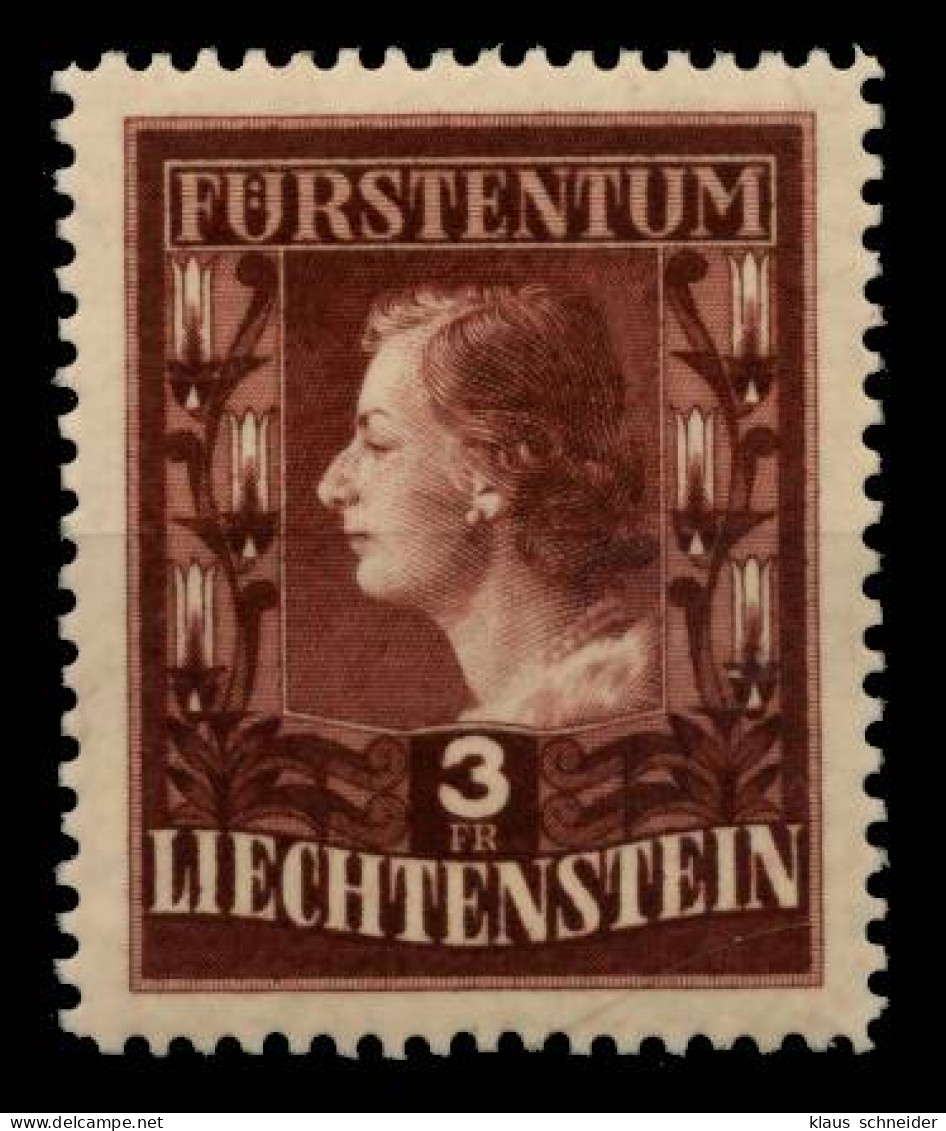 LIECHTENSTEIN 1951 Nr 305AX Postfrisch X6A8C26 - Nuevos