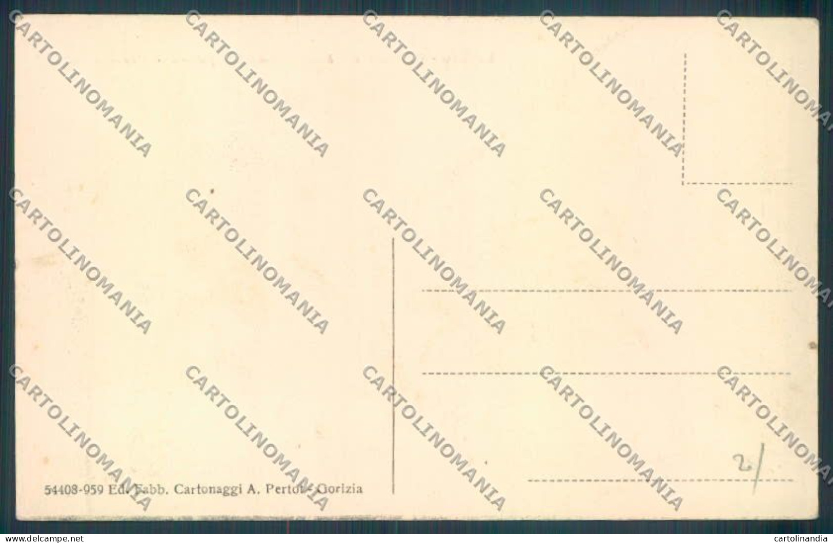 Gorizia Città Cimitero Cartolina ZQ3454 - Gorizia