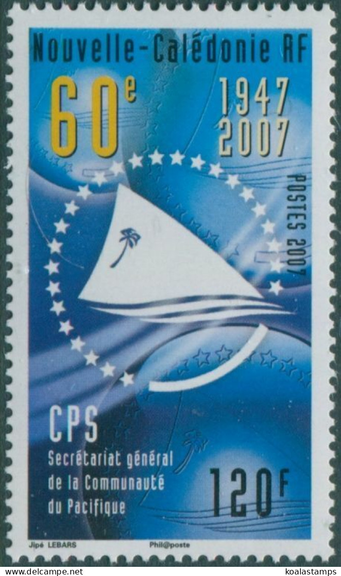 New Caledonia 2007 SG1394 120f CPS MNH - Other & Unclassified