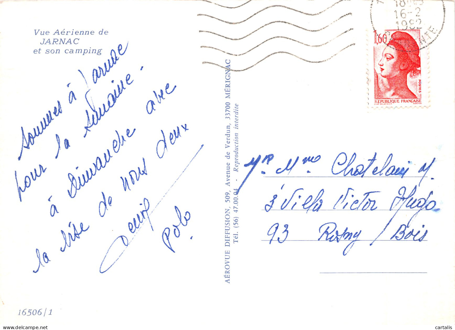 16-JARNAC-N°4261-B/0027 - Jarnac