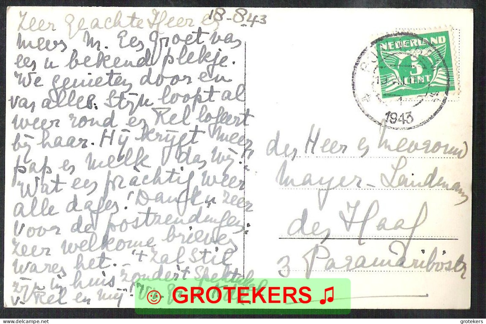 GORINCHEM Kanselpoortje 1943  Reclame Heineken’s Bieren - Gorinchem