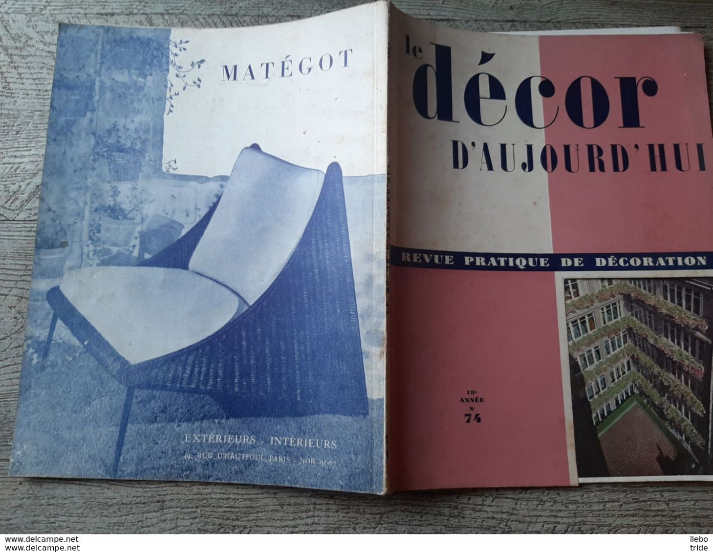 Revue N°27 Décor D'aujourd'hui 1938 Terrasses Jardins Papier Peint Royere Fressinet Le Corbusier Leleu - Maison & Décoration