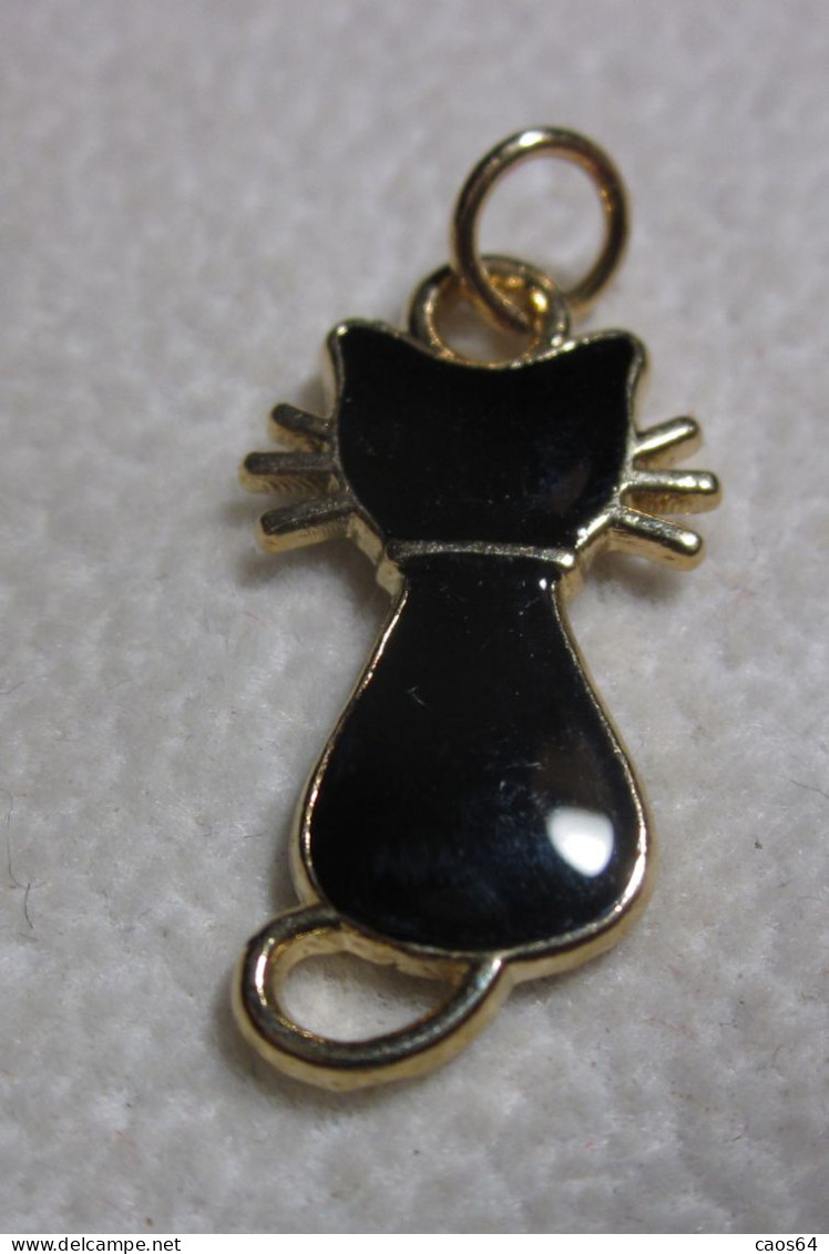 Gatto Pendente Ciondolo  H 1,5  Cm - Pendants