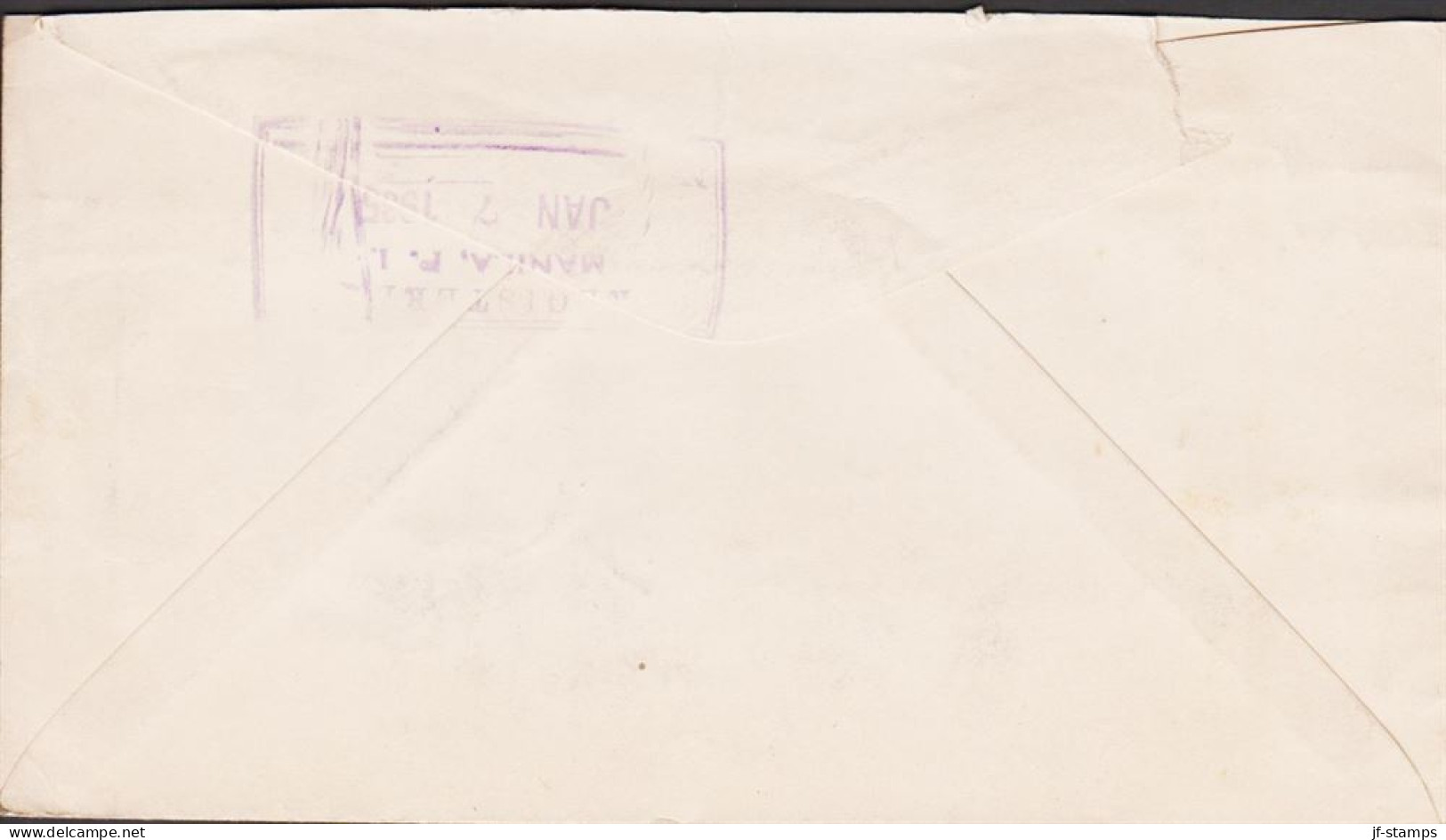 1935. PHILIPPINE ISLANDS. Interesting Registered Cover Locally In Manila With 16 C George De... (Michel 349+) - JF545078 - Philippines