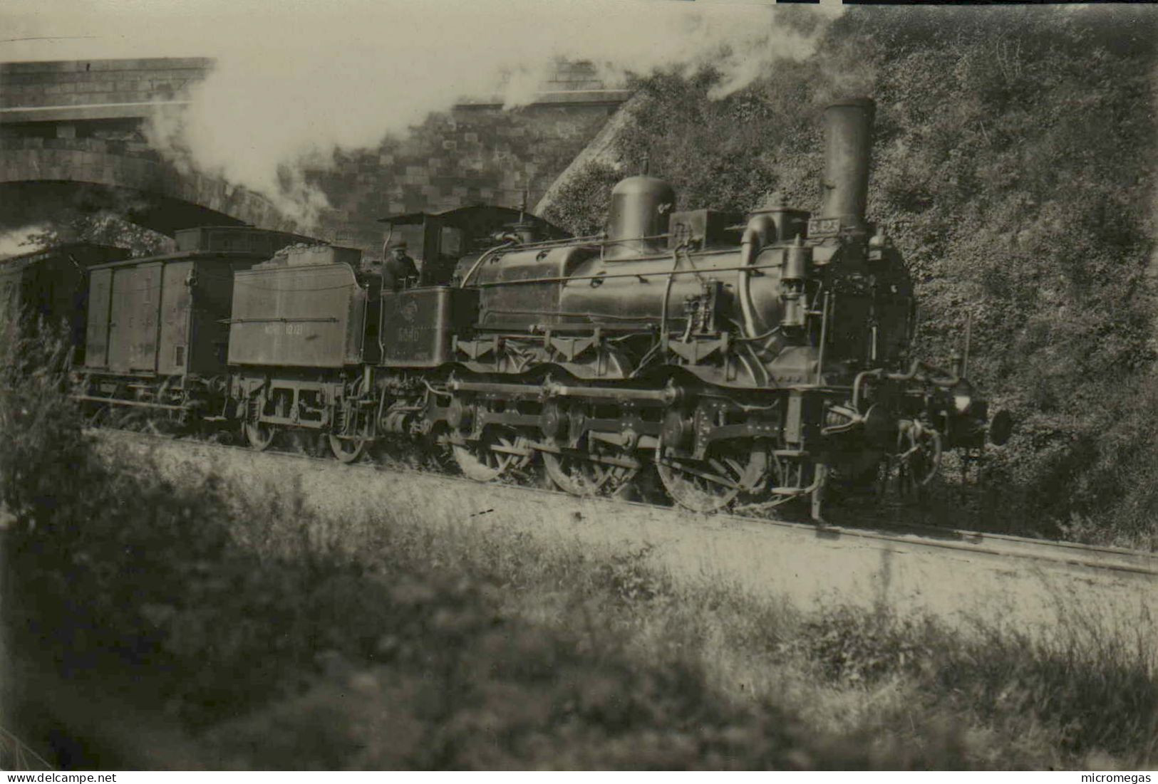 Reproduction - Locomotive à Identifier, Pierrefonds - Treni