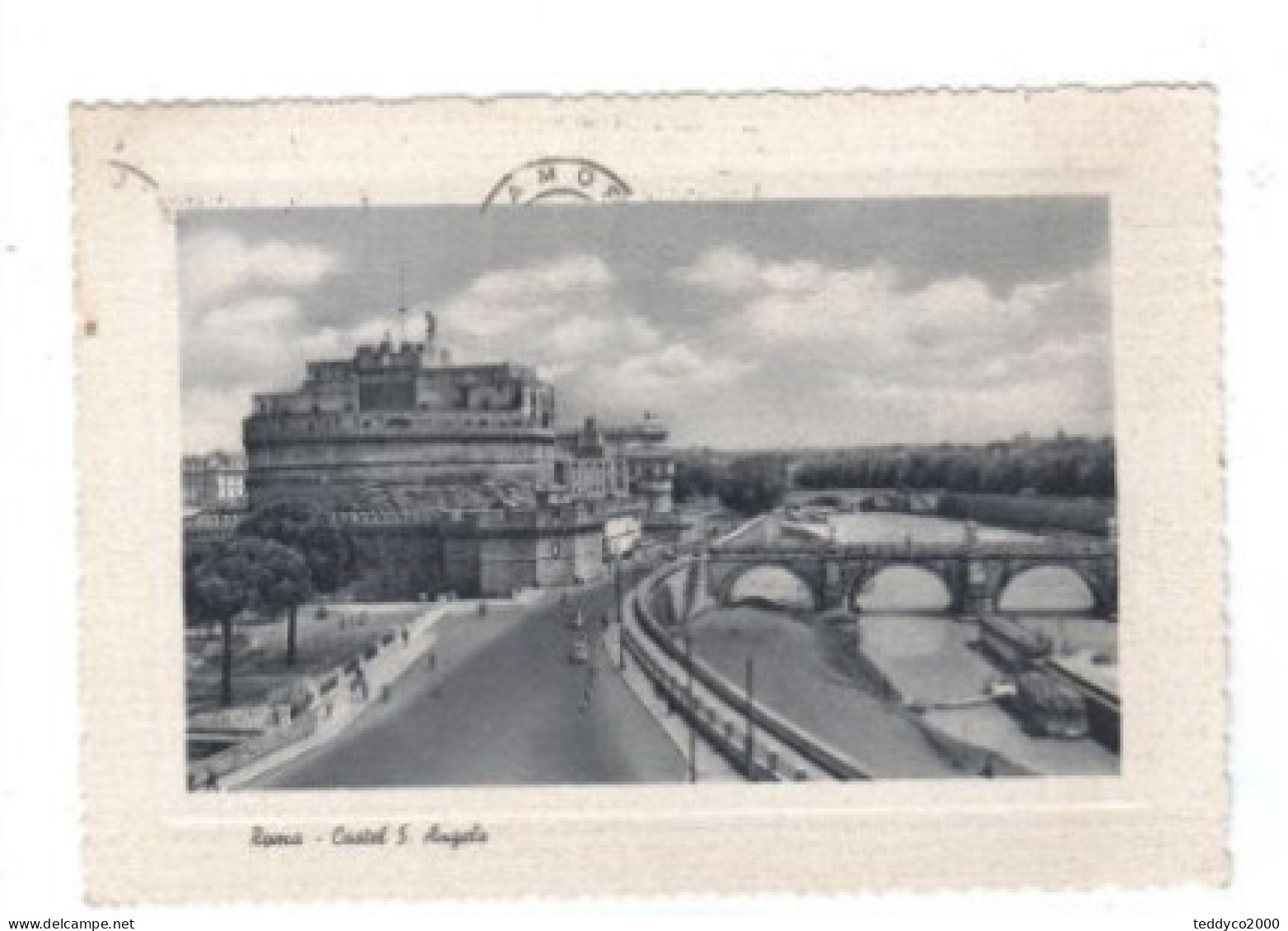 ROMA CASTEL SANT'ANGELO  1956  Giornata Del Combattente - Castel Sant'Angelo