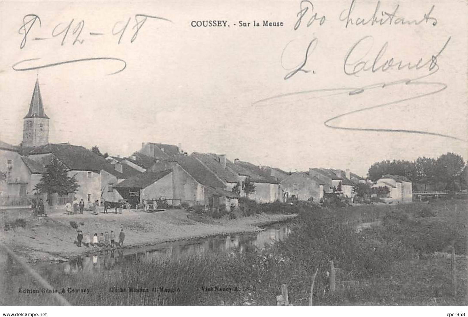 88 - COUSSEY - SAN31188 - Sur La Meuse - Coussey