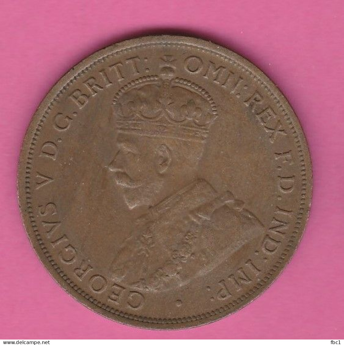 Australia - One Penny 1914 - George V - Penny