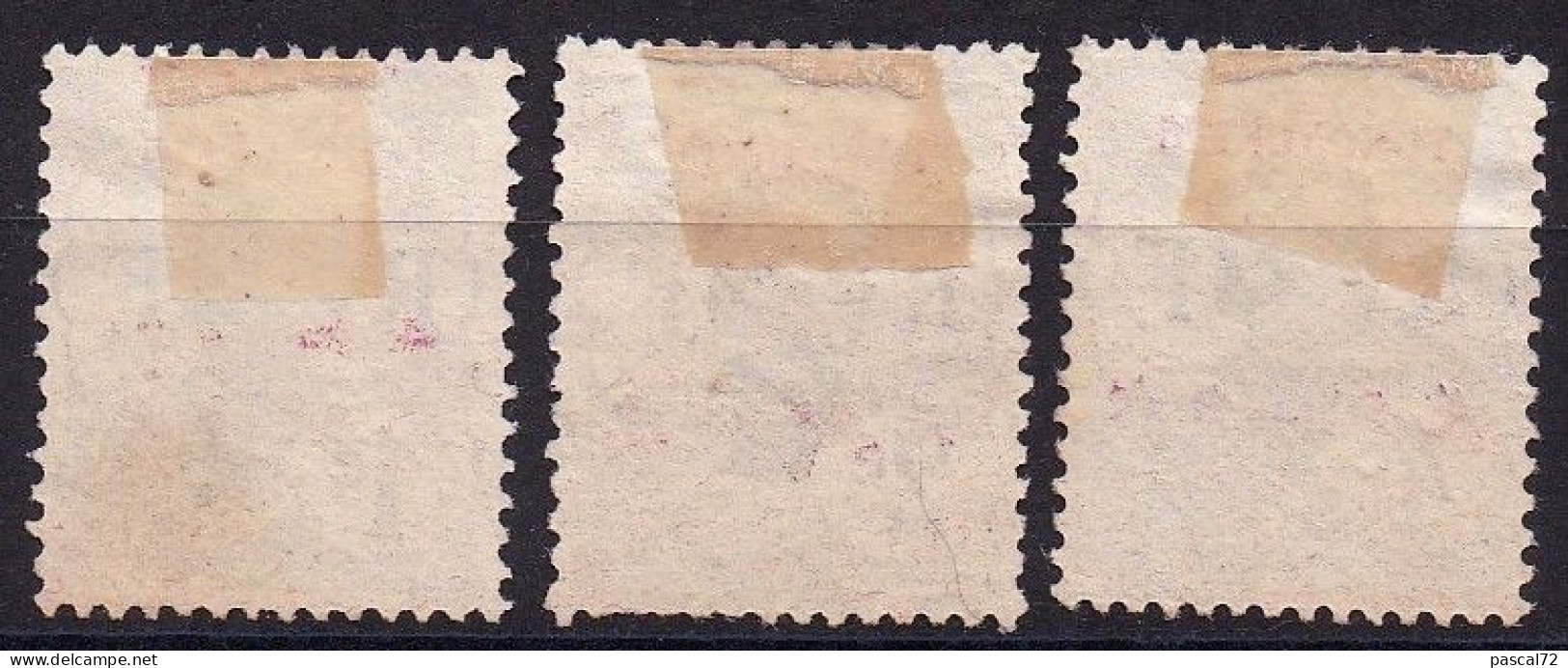 INDOCHINE TCHONGKING 1907 Y&T N° 65/66/67 N*SG - Neufs