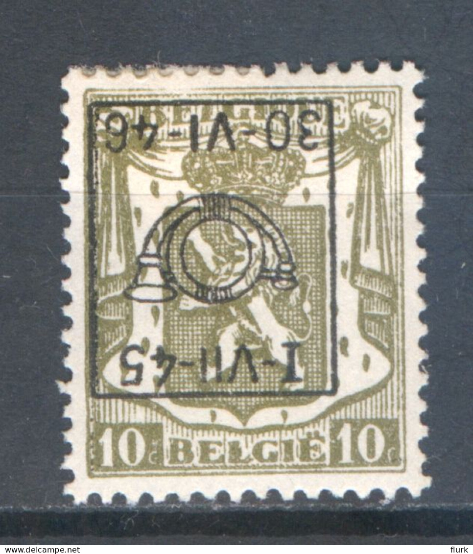 België PRE540-Cu X Cote €55 Perfect - Typos 1936-51 (Kleines Siegel)