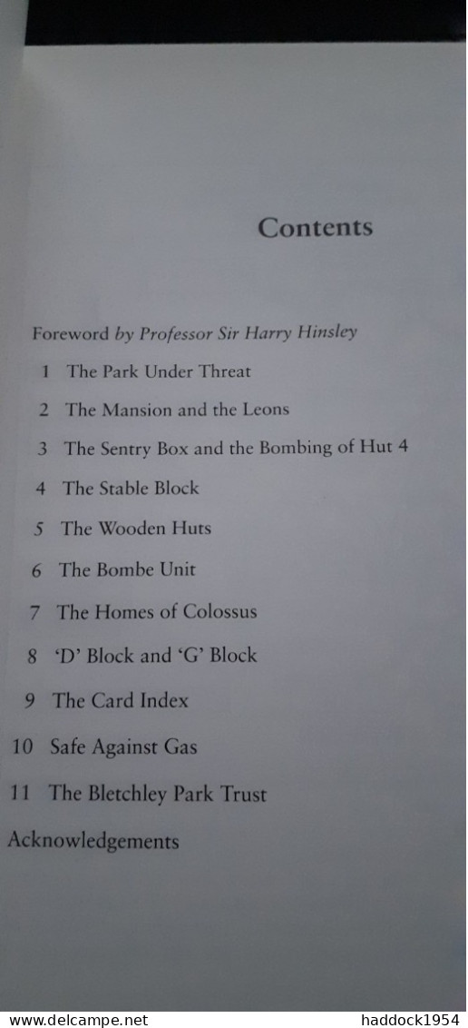 Britain's Best Kept Secret Ultra's Base At BLETCHLEY PARK TED ENEVER Sutton Publishing 1996 - Guerre 1939-45