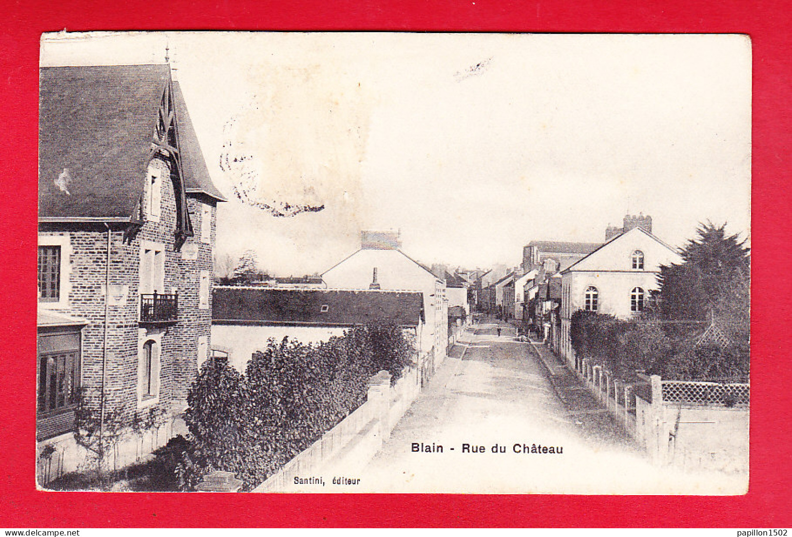 F-44-Blain-02P217  Rue Du Château, Cpa  - Blain