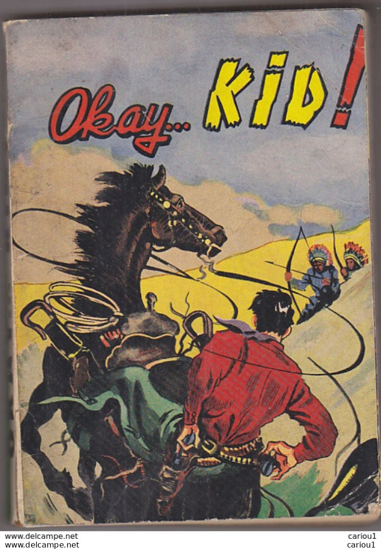 C1 OKAY KID Reliure 9 # 41 42 43 44 1962 SEG Port Inclus France - Small Size