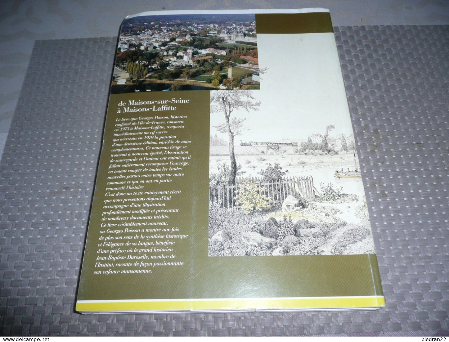 YVELINES GEORGES POISSON DE MAISONS SUR SEINE A MAISONS LAFFITTE ASSOCIATION DE SAUVEGARDE DU PARC 1993 - Ile-de-France