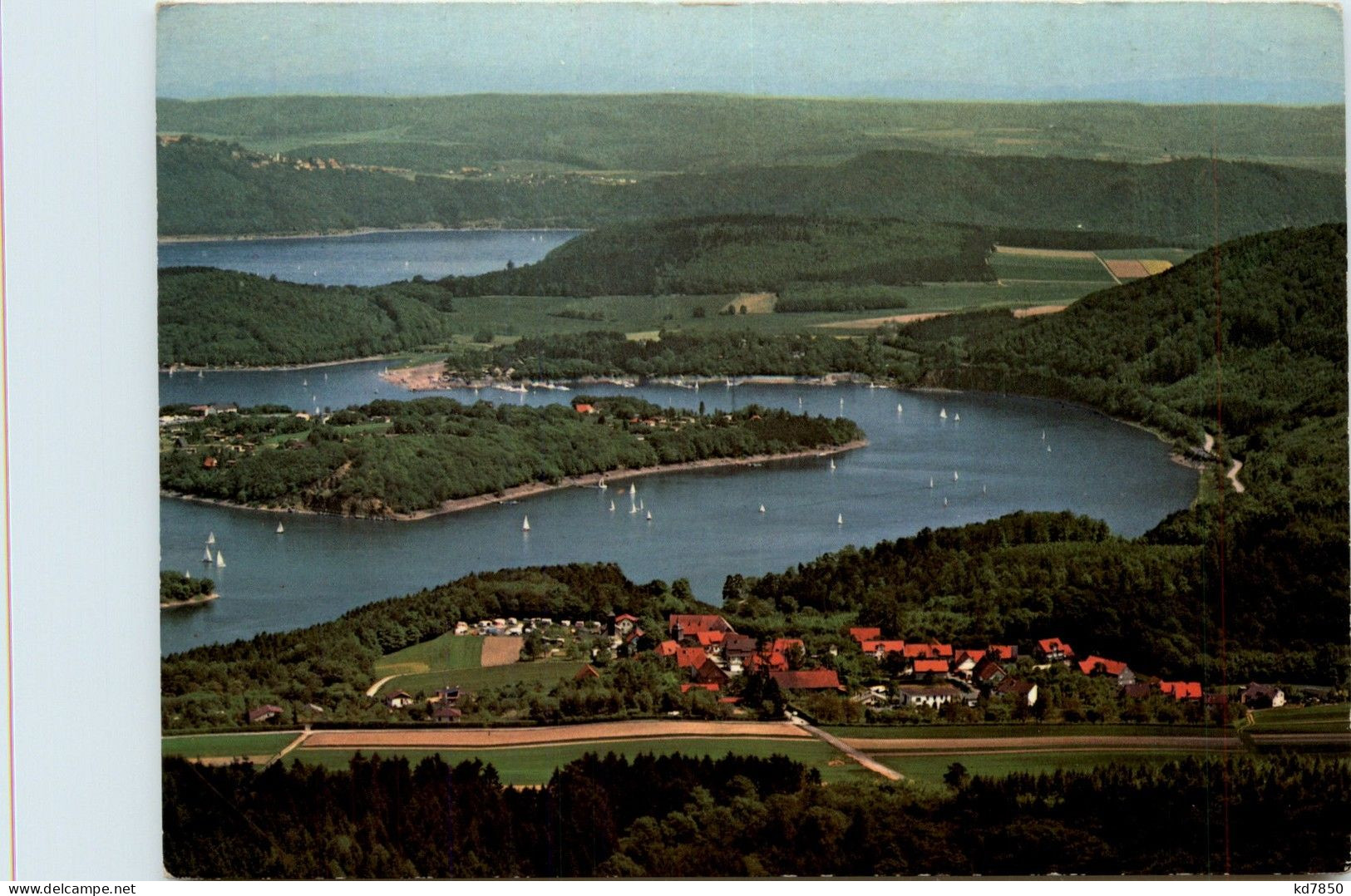 Blick Auf Bringhausen-Scheid - Edersee (Waldeck)