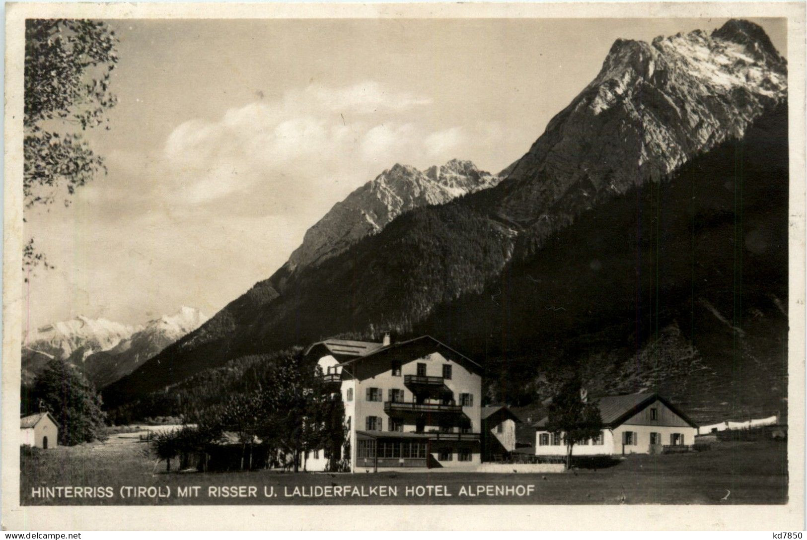 Hinterriss Mit Risser Und Laliderfalken - Hotel Alpenhof - Achenseeorte