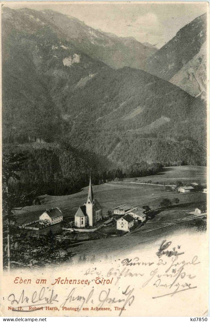 Achensee/Tirol Und Umgebung - Wallfahrtsort Eben - Achenseeorte