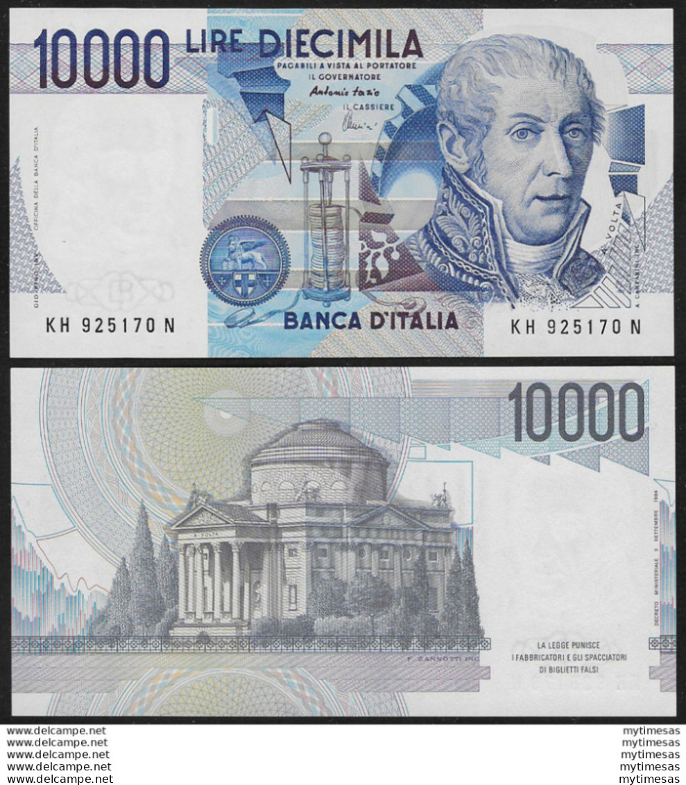 1997 Italia Lire 10.000 A. Volta FDS Rif BI 76H Gigante - Other & Unclassified