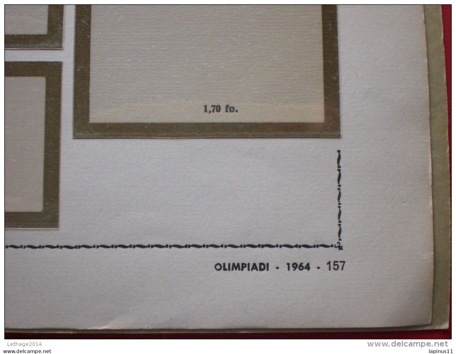 ALBUM A TASCHINE OLYMPICS TOKYO 1964 NICE CONSERVATION 157 PAGE NUMBER STAMPS RIFERITE YVERT T.