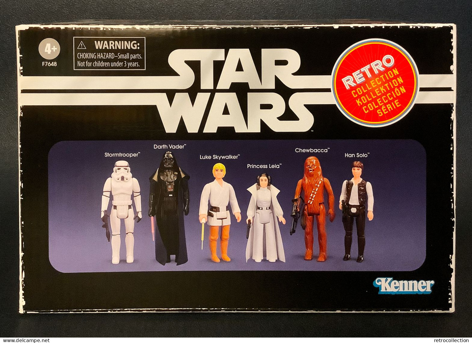 STAR WARS 4 - Coffret Collector De 6 Figurines / Retro Collection Multipack - Autres & Non Classés